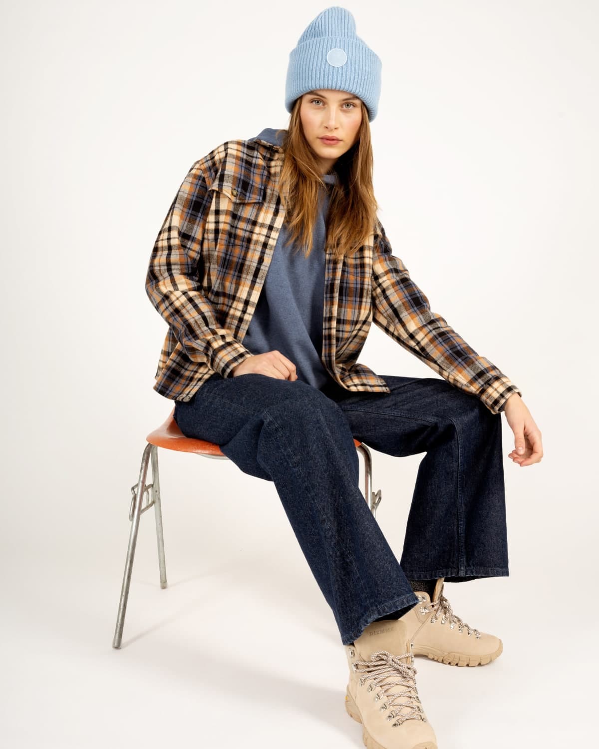 Brushed Flannel Overshirt